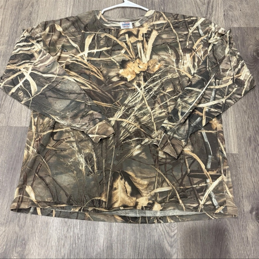 vintage realtree camo long sleeve shirt XL World Soccer 94 T’s (Made In USA)